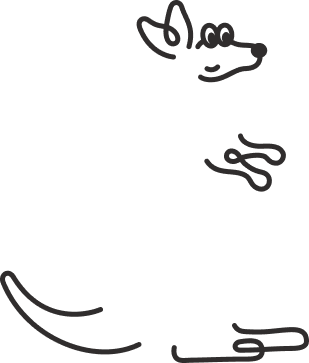 TwoKangaroo Mascot